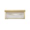 Z-Lite Carnaby Flush Mount, 4-Light, 18 In.W x 8 In.H, Modern Gold/Clear Ribbed 7504FS18-MGLD - alternate 3